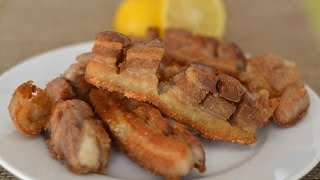 Fried Pork Belly Recipe - How To Make Colombian Chicharrón - SyS