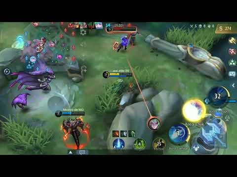 layla kerasukan auto MVP DI libas semua.. build dan emblem tersakit nya ...