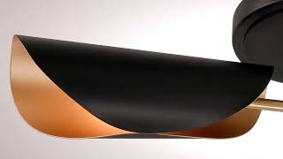 1_Watch A Video About the Possini Euro Vector 3 Light Black Gold Modern Ceiling Light