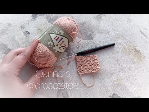 Model crosetat simplu din seria 5 minute 🤗 #crochet #diy