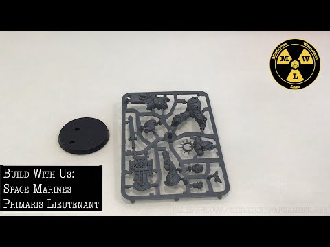 Build With Us Space Marines Primaris Lieutenant
