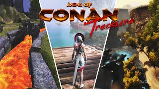 All Treasures Age of Conan - Tortage City - Acheronian Ruins - White Sands - bonus