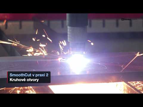 SmoothCut v praxi 2: kruhové otvory – plazmové rezanie s robotom UR