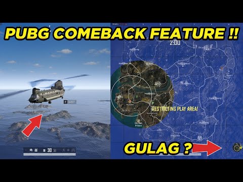 PUBG COMEBACK BR FEATURE 🔥 || RESPAWN FEATURE IN TAEGO MAP  || GULAG ISLAND IN TAEGO 😍