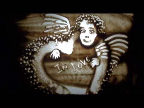 Sand Art Performance by Nitish Bharti / A story via Sand Art.