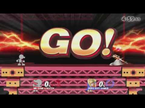 Mr. Game & Watch vs ZSS - Fire Away