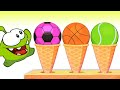 Sports Ball Colors Preschool Learning Videos Learn With Om Nom