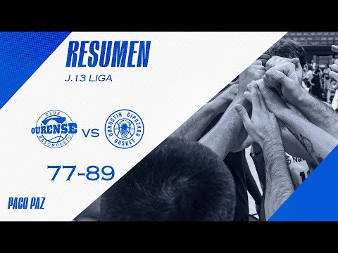 RESUMEN | OURENSE BALONCESTO 77 - 89 INVEREADY GIPUZKOA BASKET