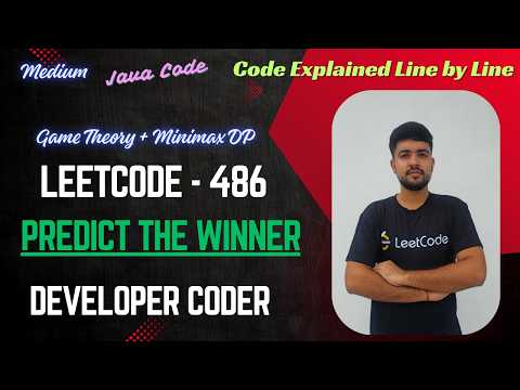 Predict The Winner Leetcode 486 Java Code Developer Coder