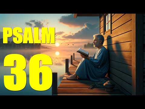 Psalm 36 Reading: Finding Strength in Faith (With words - KJV)
