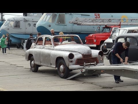 Победа ГАЗ М20, OldCarLand, April 2018, Kiev. PART 8, Видеорепортаж