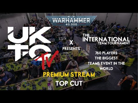 🔴 Warhammer 40k LIVE @ The UKTC Winter I. T. T. | Top Cut | Live | Premium Stream