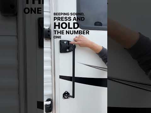 ⚠️ TIP: No More Beeping on Your Keyless RV Door Lock! #rv #rvlife #rving #rvtravel #rvlifestyle