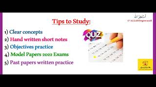 Download Lagu Tips for FBISE Exams 2022 | Easychm4u chemistry Channel | Federal Board Thumbnail