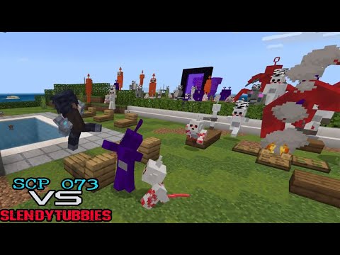 SCP 073 VS Slendytubbies (Minecraft PE)