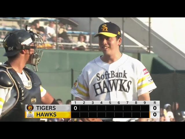 【農場】完美安打！福岡軟銀鷹的大關友久久三振出局！ 2023年8月25日福岡軟銀鷹vs.阪神虎