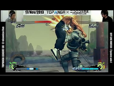 Dashio (Seth) vs Fuudo (Fei Long) - SSF4 AE2012