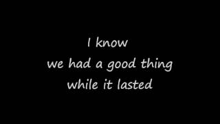 I'm No Good at Goodbyes - Ronnie Milsap with lyrics