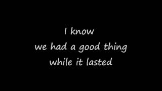 I'm No Good at Goodbyes - Ronnie Milsap with lyrics