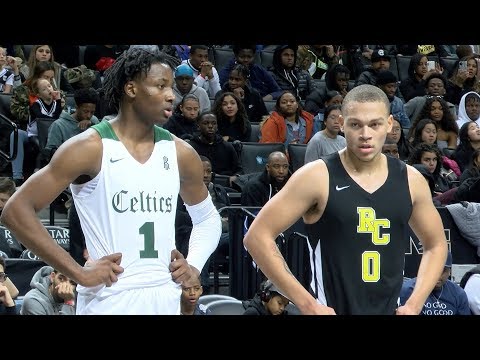 The Patrick School 72 Roselle Catholic 64 | Kyrie Invitational | Jonathan Kuminga's TPS Debut