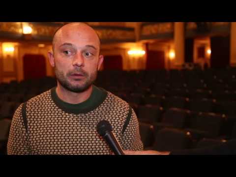 Dean Krivačić, glumac u predstavi Naše nasilje i vaše nasilje