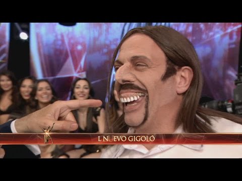 El Gigoló y le contó a Tinelli el secreto de su nueva dentadura
