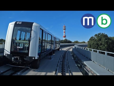 Rennes Metro - Line B full ride