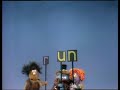 Sesame Street Hippies Spell Out RUN