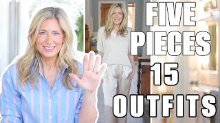 Five Summer Pieces = 15 Outfits | Women Over 50