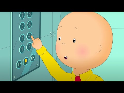 Caillou Stuck in an Elevator | Caillou Cartoon