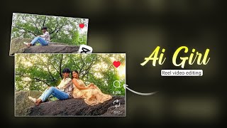 Instagram Trending AI Girl Animation Reel Video Editing | AI Girl Reel Video Edi