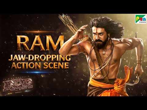 Ram - Fire Action Scene | RRR (Hindi) | Jr. NTR, Ram Charan, Ajay Devgn, Alia Bhatt | S.S. Rajamouli