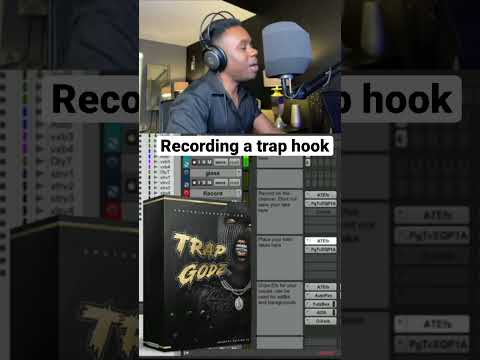 Recording a trap hook (trap godz pro tools preset template)