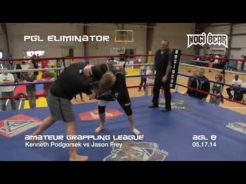 PGL Eliminator Finals • Jason Frey vs Ken Podgorsek at AGL 8 • Amateur Grappling League®