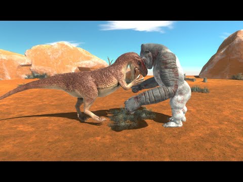 Remastered Allosaurus V S Every Unit[Part 1]|Animal Revolt Battle Simulator