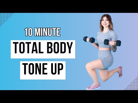 10-Minute Total Body Dumbbell Workout to Build Muscle FAST at Home | Beginner-Friendly