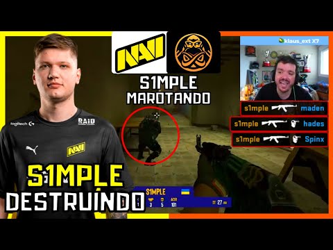 NAVI vs Ence (Mirage - Mapa 1) Gaules mch bt0 e Apoka - IEM Katowice 2022