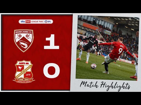 FC Morecambe 1-0 FC Swindon Town