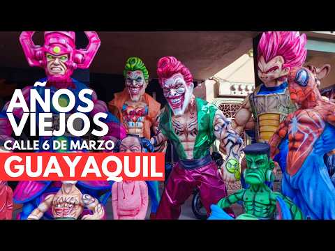 AÑOS VIEJOS 2025 GUAYAQUIL: la 6 de Marzo está INCREÍBLE