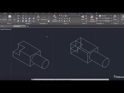 How to make and insert Blocks in AutoCAD