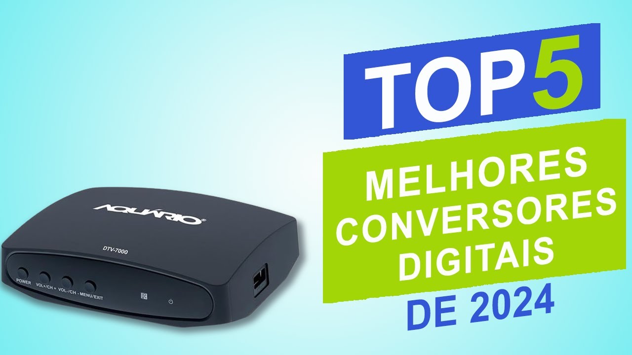 Top 5 Melhores Conversores Digitais de 2024 │Qual é o Melhor Conversor Digital ?