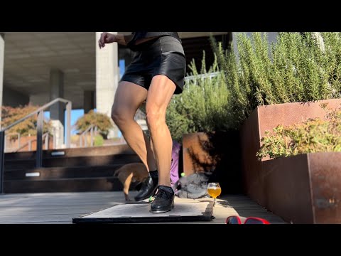 Drop Dead Legs - Miss Moonshine warms up 4 The Human DJ - Atlanta Beltline Kroger TGIF - Cute Dog