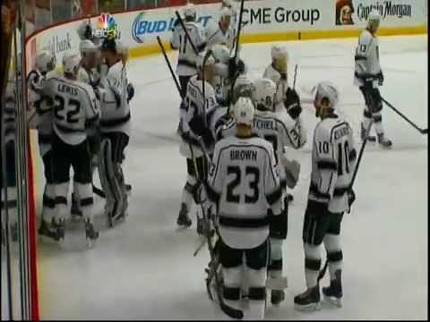 L.A. Kings: Alec Martinez's game-winning goal, hand shake (No shenanigans)