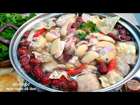 cách nấu LẨU DÊ đơn giản thơm ngon đậm đà @huuquocmonngondelam