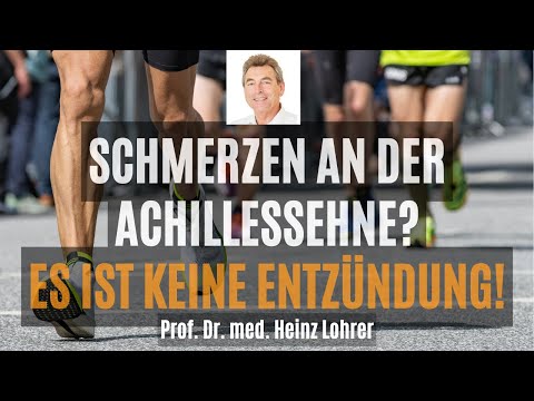 Denkst du, Schmerzen an der Achillessehne kommen von einer Entzündung? Das ist der wahre Grund.