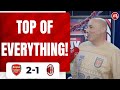 Arsenal 2-1 AC Milan | Top Of Everything!