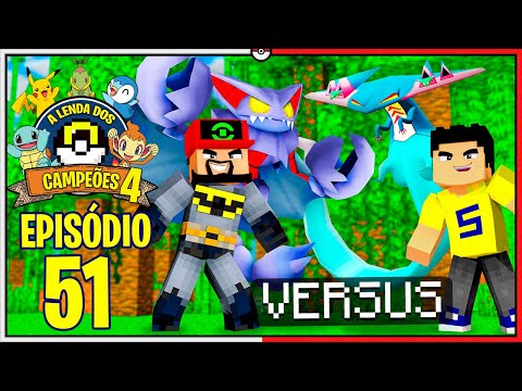 Minecraft A Lenda dos Campeões 4 #51 - Batalha com Segara [Pixelmon]
