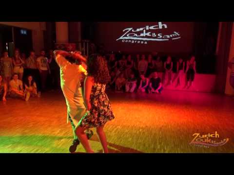 Jefferson Dadinho & Nathalia Moura - Zouk Presentation Zurich Zouk Congress 2015