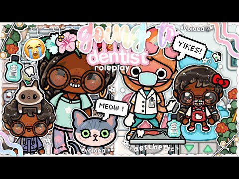 *CHAOTIC* going to the DENTIST🦷🫧🍋‍🟩|| *VOICED🎙️* || Toca Boca Life World Roleplay🌎🌷🌟
