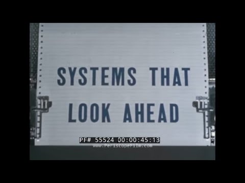 1960s GENERAL ELECTRIC CO.   MILITARY COMPUTER DATA PROCESSING  "SYSTEMS THAT LOOK AHEAD" 55524